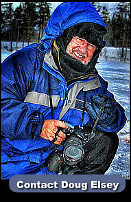 Doug Elsey on assignment in Norway
